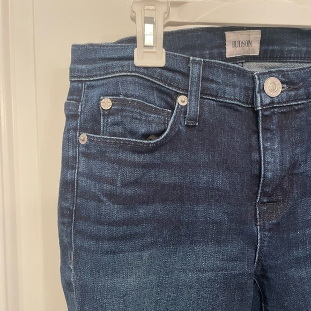 Hudson Colette Midtise Skinny Crop Jeans - Picture 7 of 8